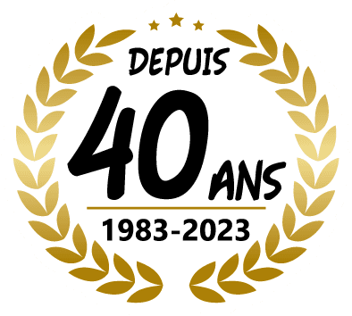 40 ans d'expérience